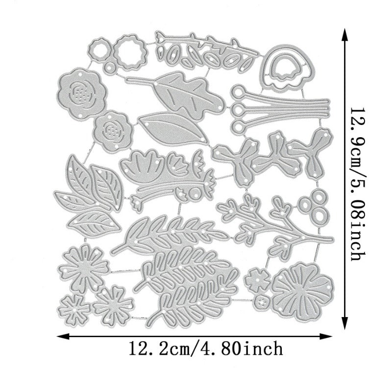 Flowers & Leaves Metal Cutting Dies