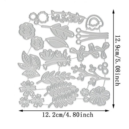 Flowers & Leaves Metal Cutting Dies