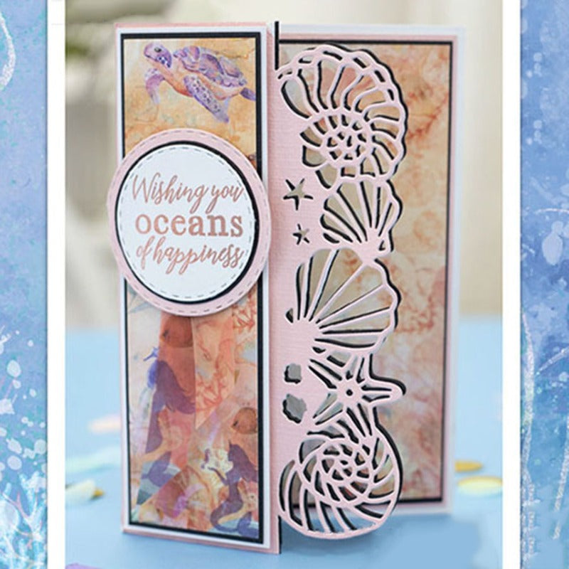 Shell Lace Border Metal Cutting Dies – Memorycraftmall