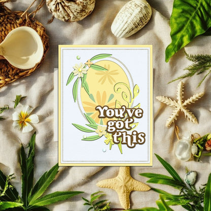 "You've Got This" Phrase Metal Cutting Dies