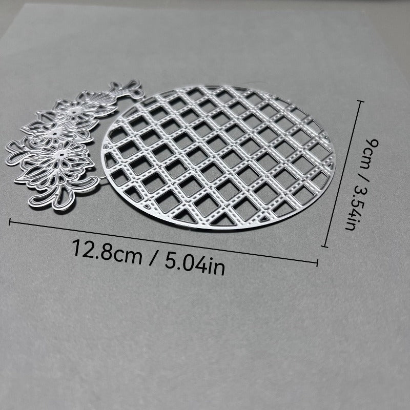 Circular Lace Hollowed-out Flower Cutting Dies