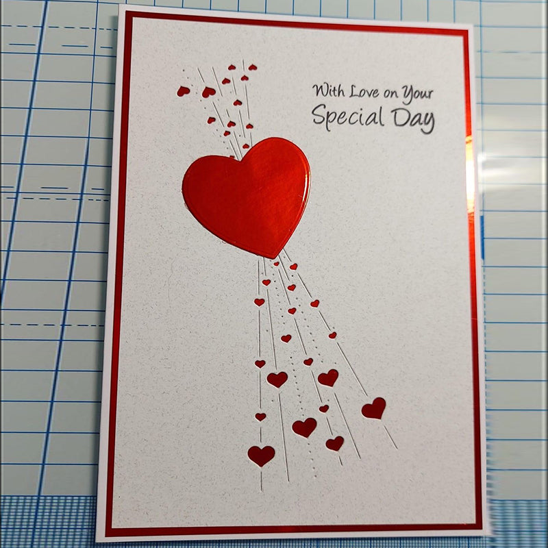 Love Polka Dot Curtains Cutting Dies