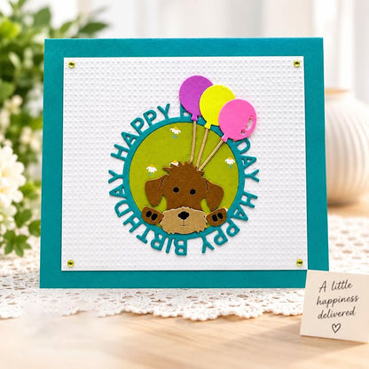 Birthday Cards Metal Cutting Dies