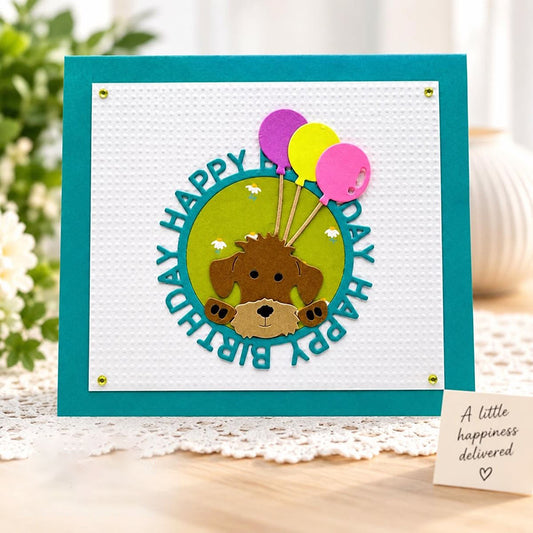 Birthday Cards Metal Cutting Dies