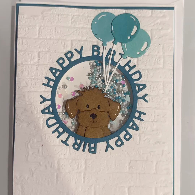 Birthday Cards Metal Cutting Dies