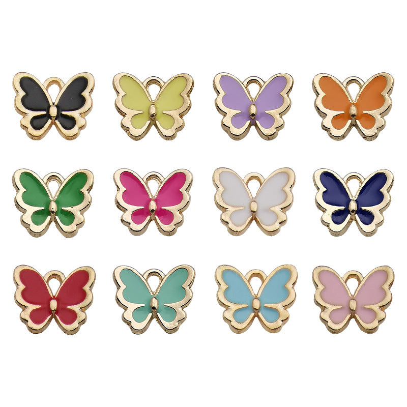 20Pcs Butterfly Handmade Jewelry Pendants