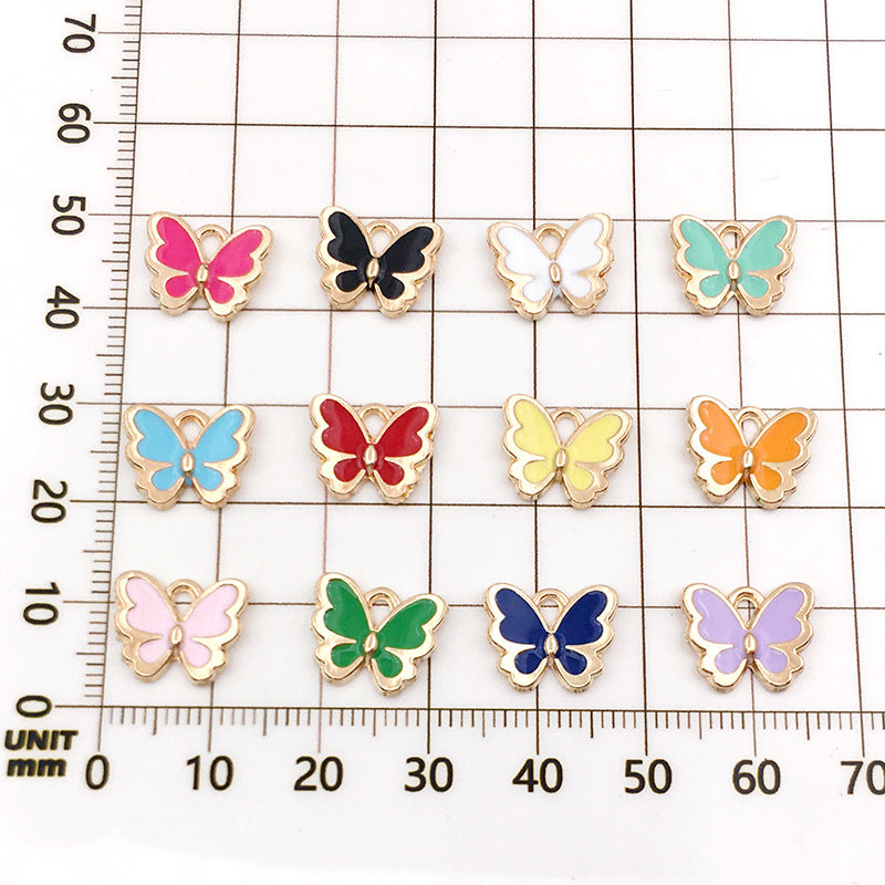 20Pcs Butterfly Handmade Jewelry Pendants