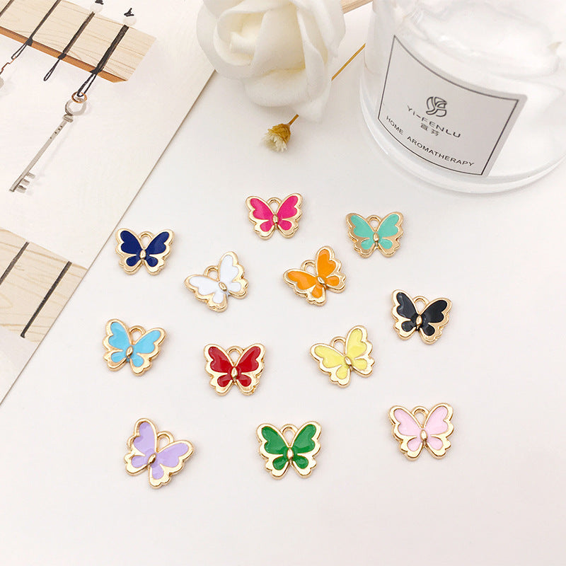 20Pcs Butterfly Handmade Jewelry Pendants