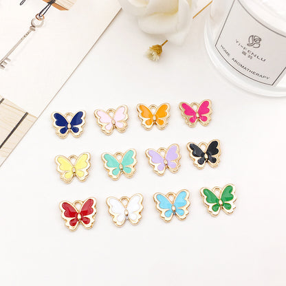 20Pcs Butterfly Handmade Jewelry Pendants