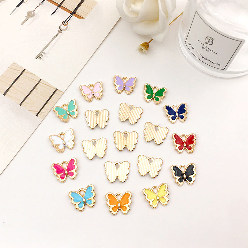 20Pcs Butterfly Handmade Jewelry Pendants