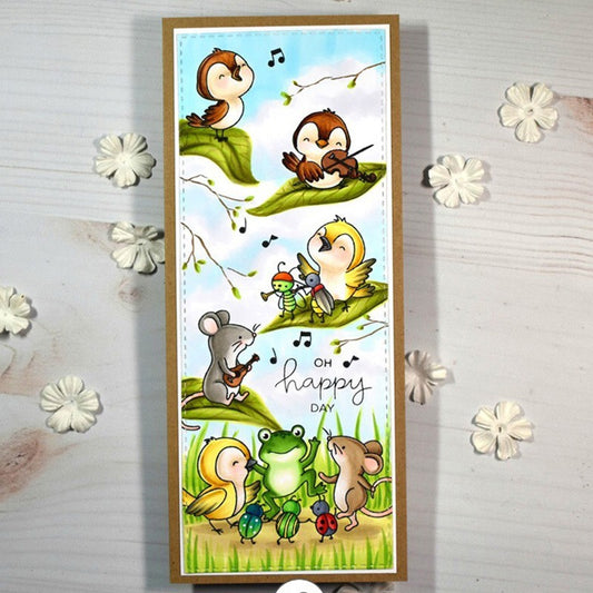 Forest Party Theme Dies & Stamps Set