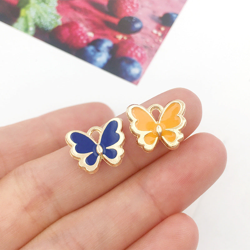 20Pcs Butterfly Handmade Jewelry Pendants