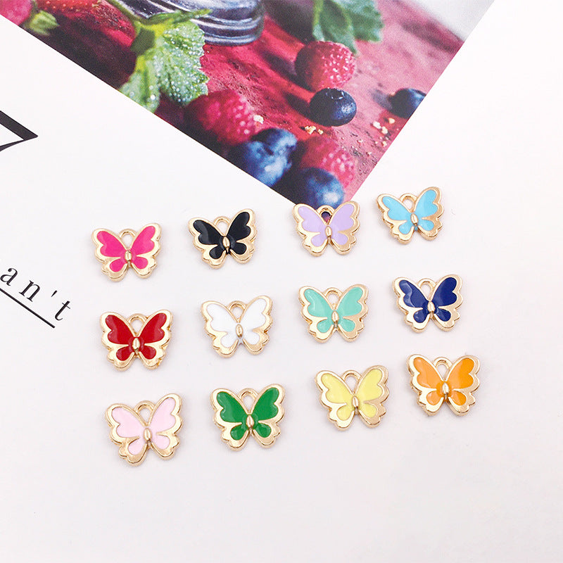 20Pcs Butterfly Handmade Jewelry Pendants