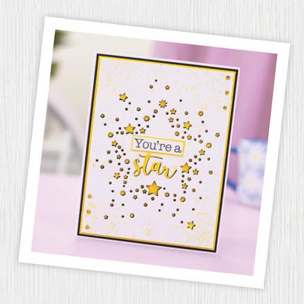 Stars Background Board Cutting Dies