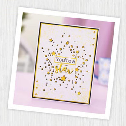 Stars Background Board Cutting Dies