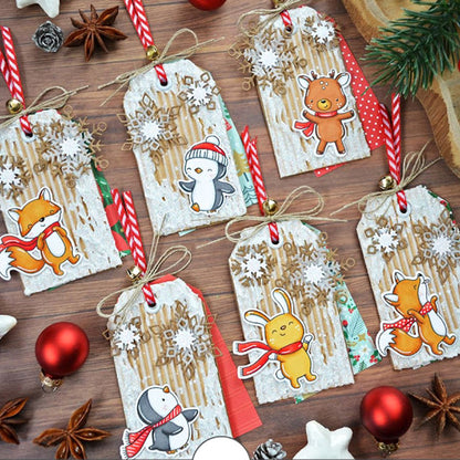 Winter Animals Dies & Stamps Set