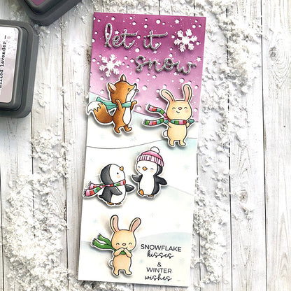 Winter Animals Dies & Stamps Set