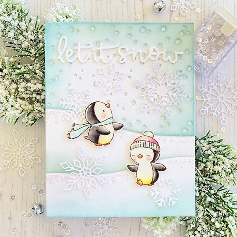 Winter Animals Dies & Stamps Set