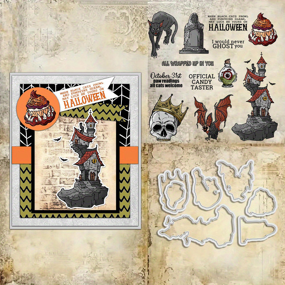 Halloween Series Dies & Stamps Set