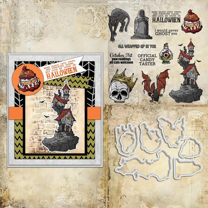 Halloween Series Dies & Stamps Set