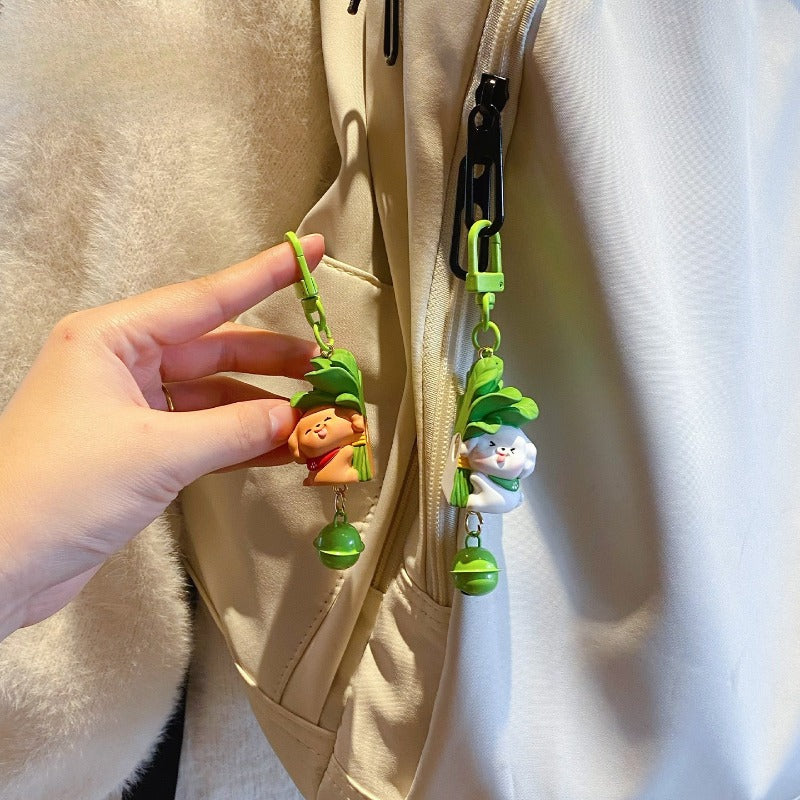 Cute Magnetic Doll Keychain
