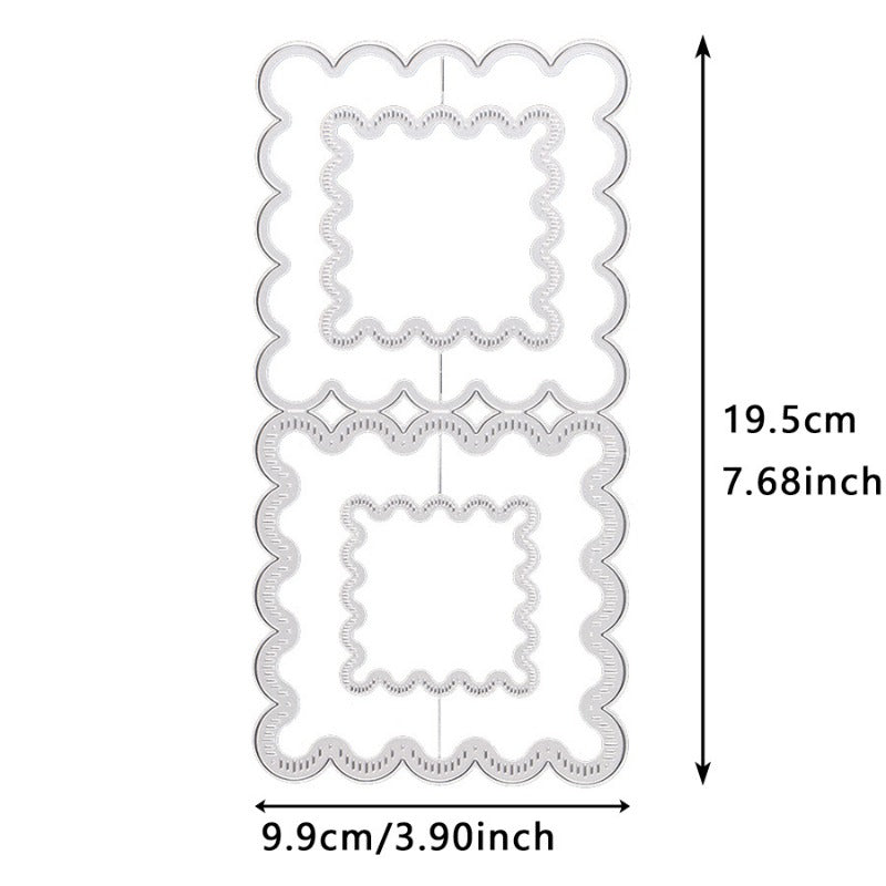 Folding Lace Frame Cutting Dies