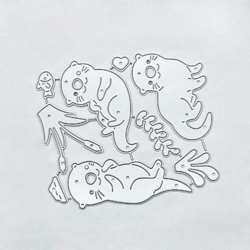 Three Otters Metal Cutting Dies