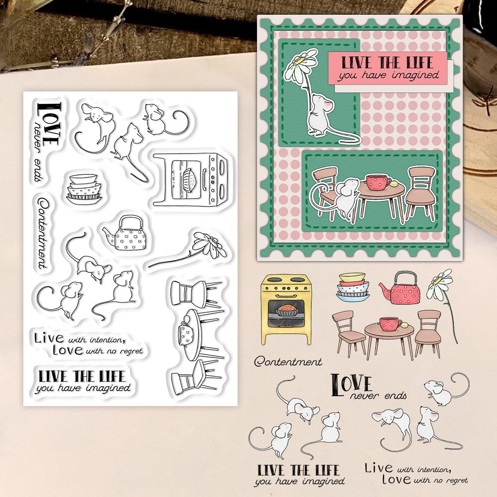 Little Mouse Clear Stamps