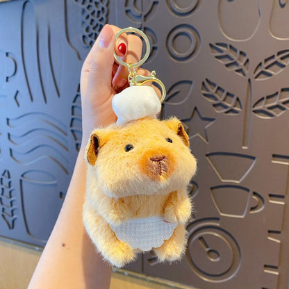 Cute Pig Plush Toy Keychain