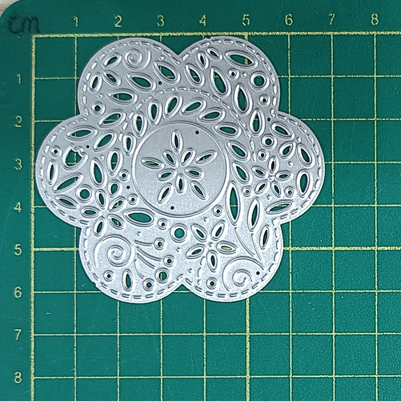 Flower Embossed Frame Cutting Dies