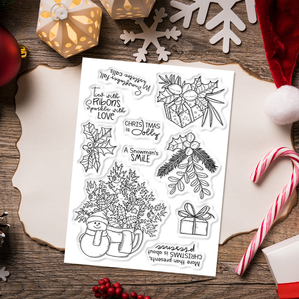 Christmas Elements Clear Stamps
