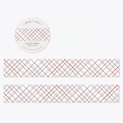 Basic Plaid Decorative Washi Tape