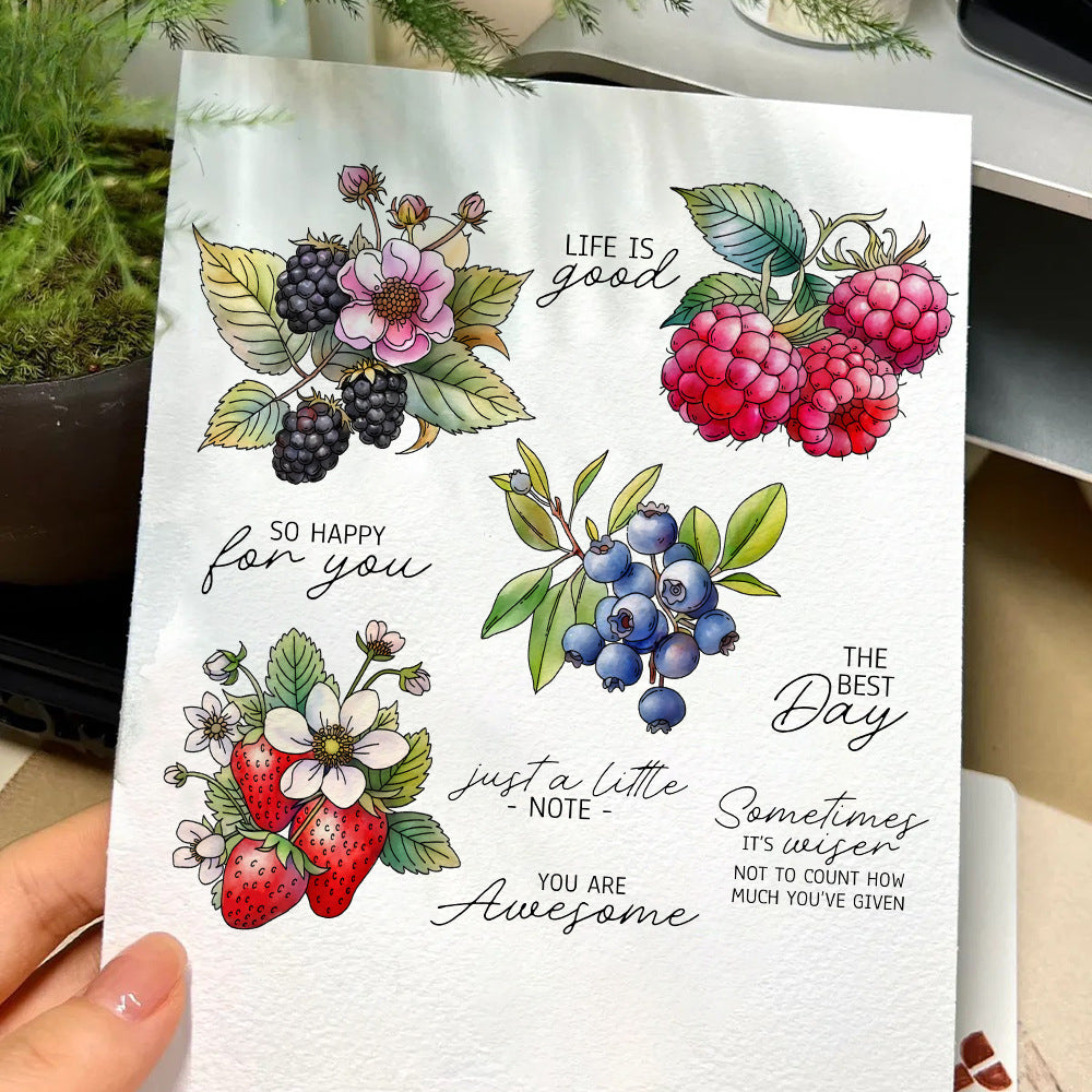Berries Clear Stamps