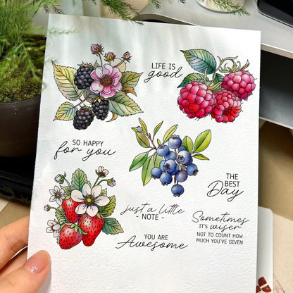 Berries Clear Stamps
