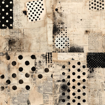 24PCS 6" Dapple Scrapbook Paper & Cardstock