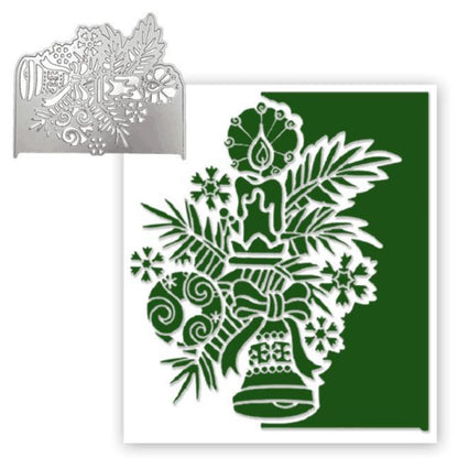 Christmas Candle & Bell Metal Cutting Dies