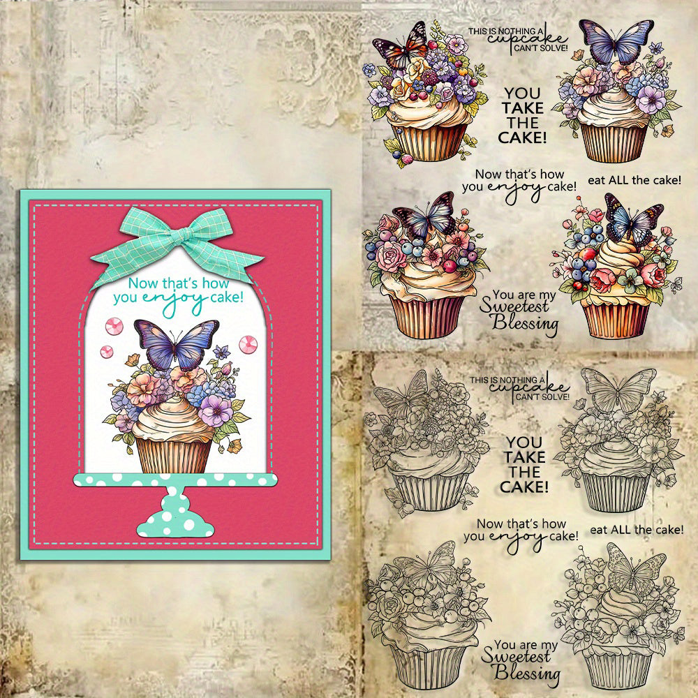 Sweet Cupcakes Clear Stamps