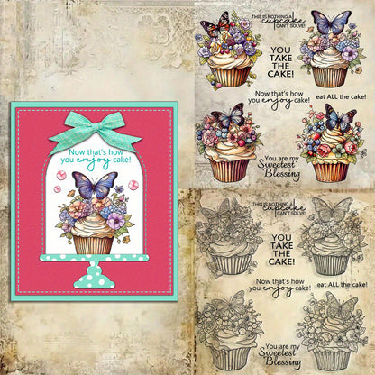 Sweet Cupcakes Clear Stamps