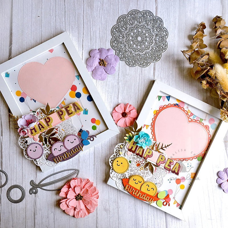 Cute Peas Metal Cutting Dies