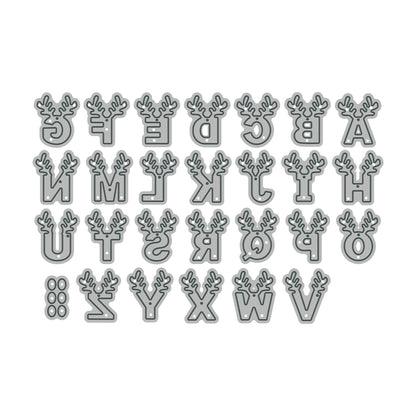 26 English Letters Cutting Dies