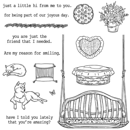 Animal Series Dies & Stamps Set