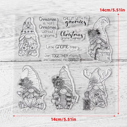 Christmas Gnomes Dies & Stamps Set