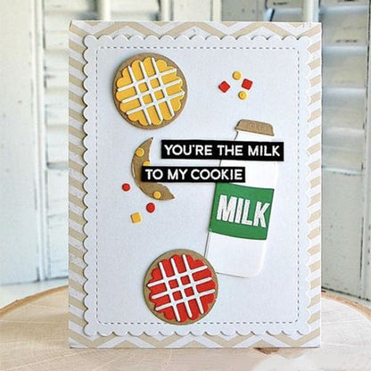 Cookies and Milk Metal Cutting Dies