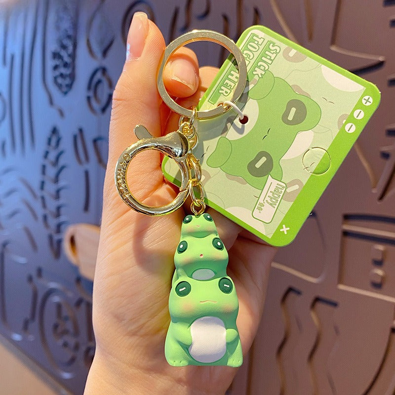 Animal Party Jenga Keychain
