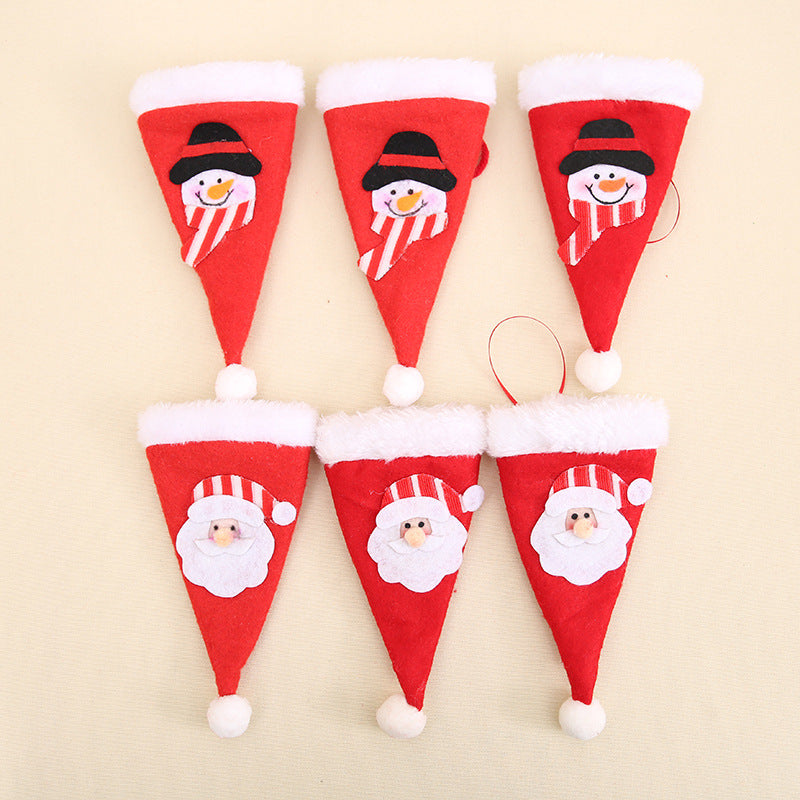 Christmas Knife Fork Spoon Sleeves Set