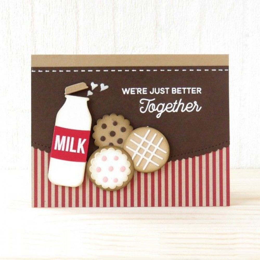 Cookies and Milk Metal Cutting Dies