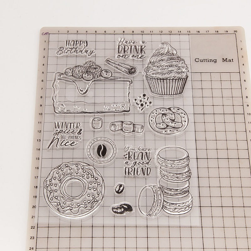 Baking Biscuits & Cakes Clear Stamps