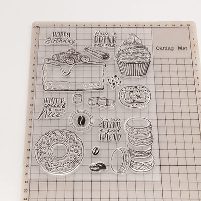 Baking Biscuits & Cakes Clear Stamps