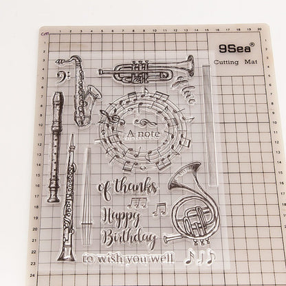 Musical Instruments Clear Stamps