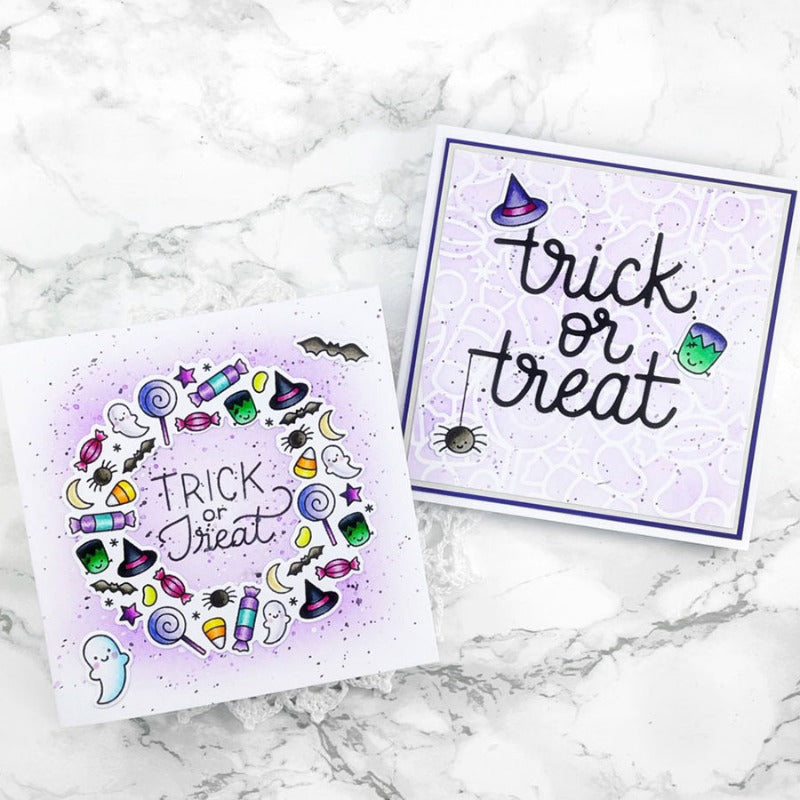 "Trick or Treat" Words Metal Cutting Dies